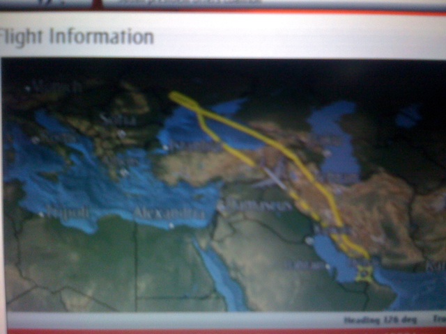 Turned back 2 hours away from LHR - thanks volcanic ash! Turned back 2 hours away from LHR - thanks volcanic ash!